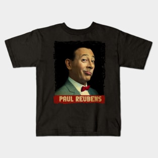 Retro Style \\ Paul Reubens Kids T-Shirt